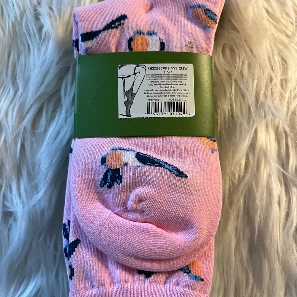 NWT’s Kate Spade Kick up your Heels crew socks